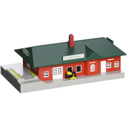 Bachmann Trains - PLASTICVILLE U.S.A. BUILT-UP BUILDING - PASSENGER STATION - N Scale