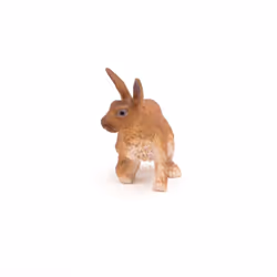 Papo Brown Rabbit Figure  multicolor
