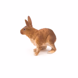 Papo Brown Rabbit Figure  multicolor