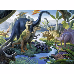 Ravensburger Land of The Giants - 100 Piece Jigsaw Puzzle for Kids - Every Piece is Unique Pieces Fit Together Perfectly