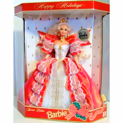 Barbie 1997 Happy Holidays Doll Special Edition - Blonde