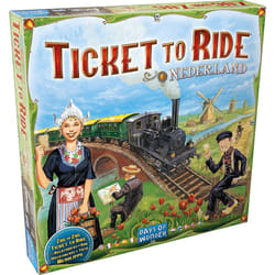 Ticket to Ride Nederland Board Game EXPANSION - Train Route-Building Strategy Game  Fun Family Game for Kids & Adults  Ages 8+  2-5 Players  30-60 Min