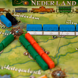 Ticket to Ride Nederland Board Game EXPANSION - Train Route-Building Strategy Game  Fun Family Game for Kids & Adults  Ages 8+  2-5 Players  30-60 Min