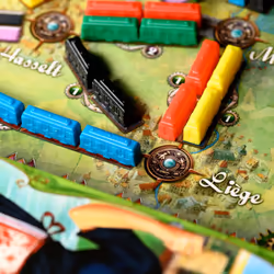 Ticket to Ride Nederland Board Game EXPANSION - Train Route-Building Strategy Game  Fun Family Game for Kids & Adults  Ages 8+  2-5 Players  30-60 Min