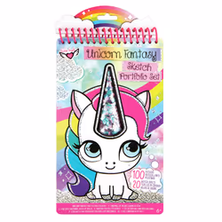 Crayola Unicorn Fantasy Compact Sketch Portfolio