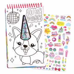 Crayola Unicorn Fantasy Compact Sketch Portfolio