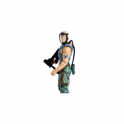 McFarlane Toys , Disney Avatar, 4-inch Miles Quaritch Avatar Movie Action Figure with 22 Moving Parts, Disney Toys Collectible Figure with Collectors - Additional view 5