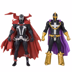 McFarlane Toys - Spawn Page Punchers 2pk Spawn and Anti-Spawn 3in Acti