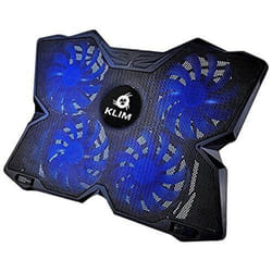 KLIM Wind laptop cooling pad 48.3 cm (19") 1400 RPM Black