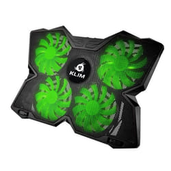 KLIM Wind laptop cooling pad 48.3 cm (19") 1400 RPM Black
