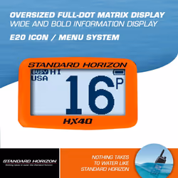 Standard Horizon HX40E VHF Radio