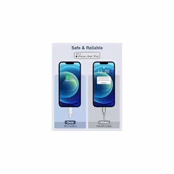 iPhone 13 USB C 20W Fast Charger,ãApple MFi Certifiedã6.6FT USB C to Lightning Cable with Type-C Power Delivery Wall Plug Charging Adapter