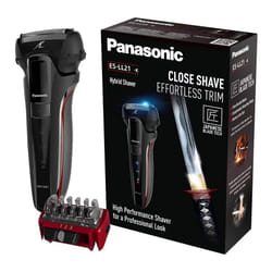 Panasonic ES-LL21 Hybrid Wet & Dry Electric 3-Blade Shaver with Trim Attachment