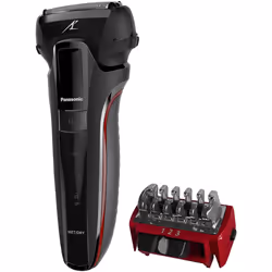 Panasonic ES-LL21 Hybrid Wet & Dry Electric 3-Blade Shaver with Trim Attachment