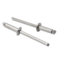 ISPINNER 50pcs 1/8 x 1/2 Stainless Steel Blind Rivets  3.2 x 12.7mm Pop Rivets  Pack of 50