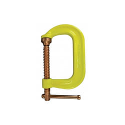 Bessey 013-CDF404CHV Drop Forged C Clamp, Hi-Vis Yellow - 4 in.