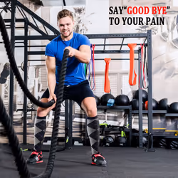 Compression Socks (8 Pairs)  15-20 mmHg is Best Athletic for Men & Wom