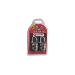 TSA Acceped Padlocks Allow You to Set Your Own combination and are Easily Recogn