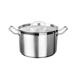 Thunder Group Stainless Stock Pot with Lid  8Quart