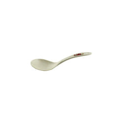 Thunder Group 12-Pack Thailand Rice Ladle  9-Inch by 3-Inch  White