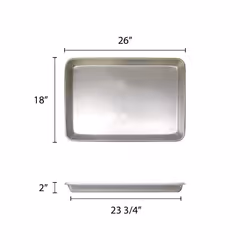 Thunder group 26 14 X 18 14 x 2 14 Inch Baking Pan