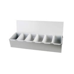 Thunder Group - 6 Compartment Stainless Steel Condiment Dispenser