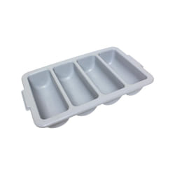 Thunder Group PLFCCB001 4Compartment Cutlery Box  Grey