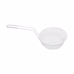 Thunder Group 3-Inch Deep Breading Basket with 8-Inch Round Coarse Mesh