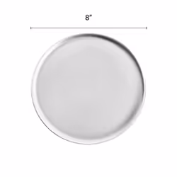 Thunder Group CoupeStyle Aluminum Pizza Tray  8 Inch