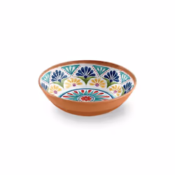 Tarhong PAN5122SBMB Rio Medallion Low Serve Bowl