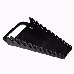 ERNST 5087 Gripper Wrench Organizer  11 Tool  Black