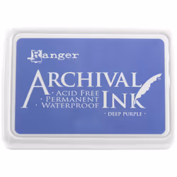 Ranger Archival Ink Pad #0-Deep Purple