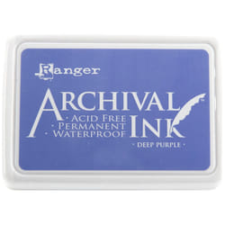 Ranger Archival Ink Pad #0-Deep Purple