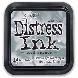 Tim Holtz Distress Ink Pad-Iced Spruce