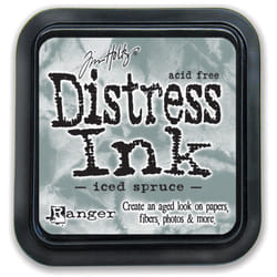 Tim Holtz Distress Ink Pad-Iced Spruce