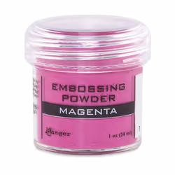 Ranger 359923 Embossing Powder  Magenta  1 oz