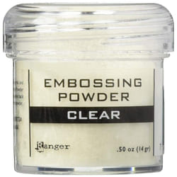 Ranger Embossing Powder  .50 Ounce Jar  Clear
