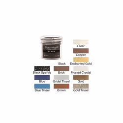 Ranger Embossing Powder  .50 Ounce Jar  Clear