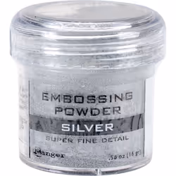 Ranger Embossing Powder 0.56-Ounce Jar Silver