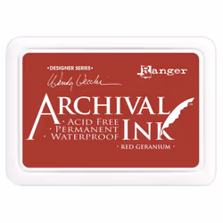 Wendy Vecchi  Archival Ink Pad-Red Geranium