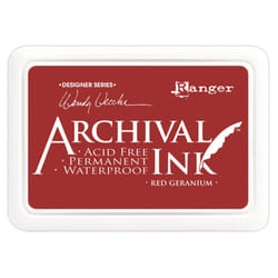 Wendy Vecchi  Archival Ink Pad-Red Geranium