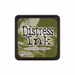 Tim Holtz Distress Mini Ink Pad-Forest Moss