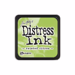 Tim Holtz Distress Mini Ink Pad-Twisted Citron