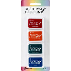 Ranger Archival Mini Ink Pad Kits-Kit 1