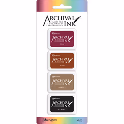 Ranger Archival Mini Ink Pad Kits-Kit 2