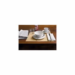 A di Alessi 314Inch Platebowlcup Mug  White Porcelain  Set of 4