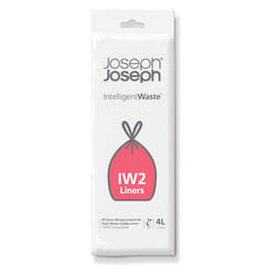 Joseph Joseph Intelligent Waste Compostable Bags - White, Pack of 50