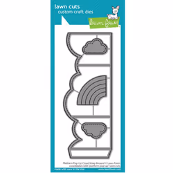 Lawn Fawn LF3091 Platform Pop-Up Cloud Wrap Around Dies
