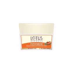 Papayablem Papaya N Saffron Anti Blemish Creme 50G Blemish Fade All Skin Types Ship From Uk By Lotus Herbals