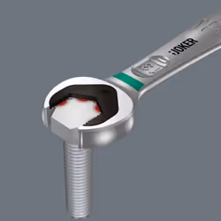 Wera 05073287001 Joker SB Ratchet Combination Spanner, 3/4-inch